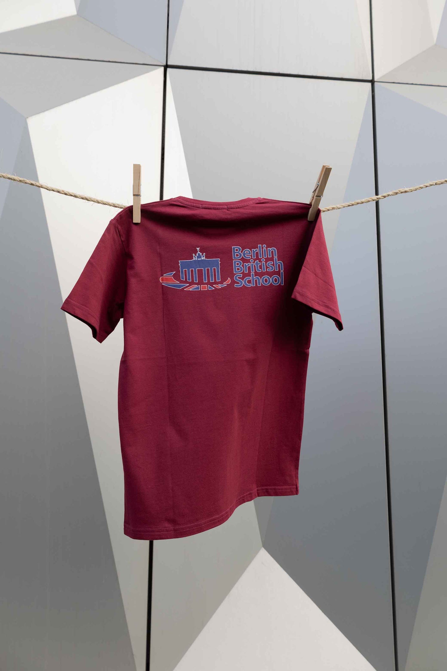 T-Shirt Dunkelrot