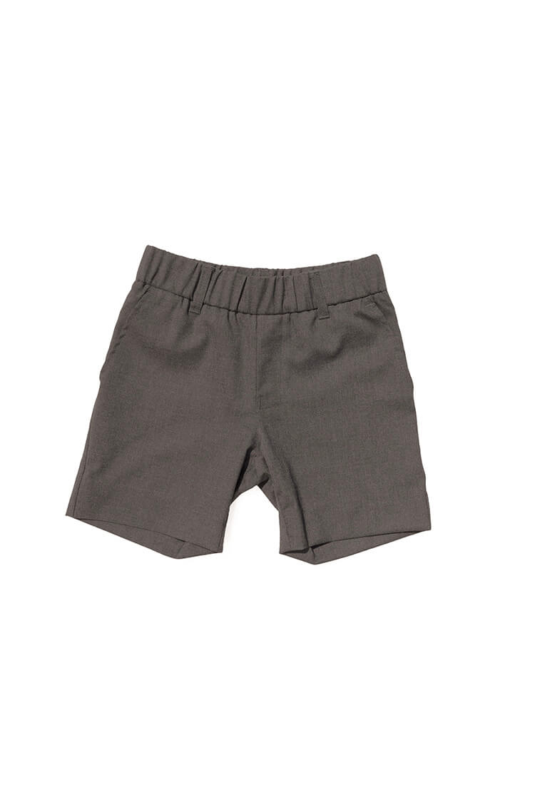 Shorts with bound elastic band