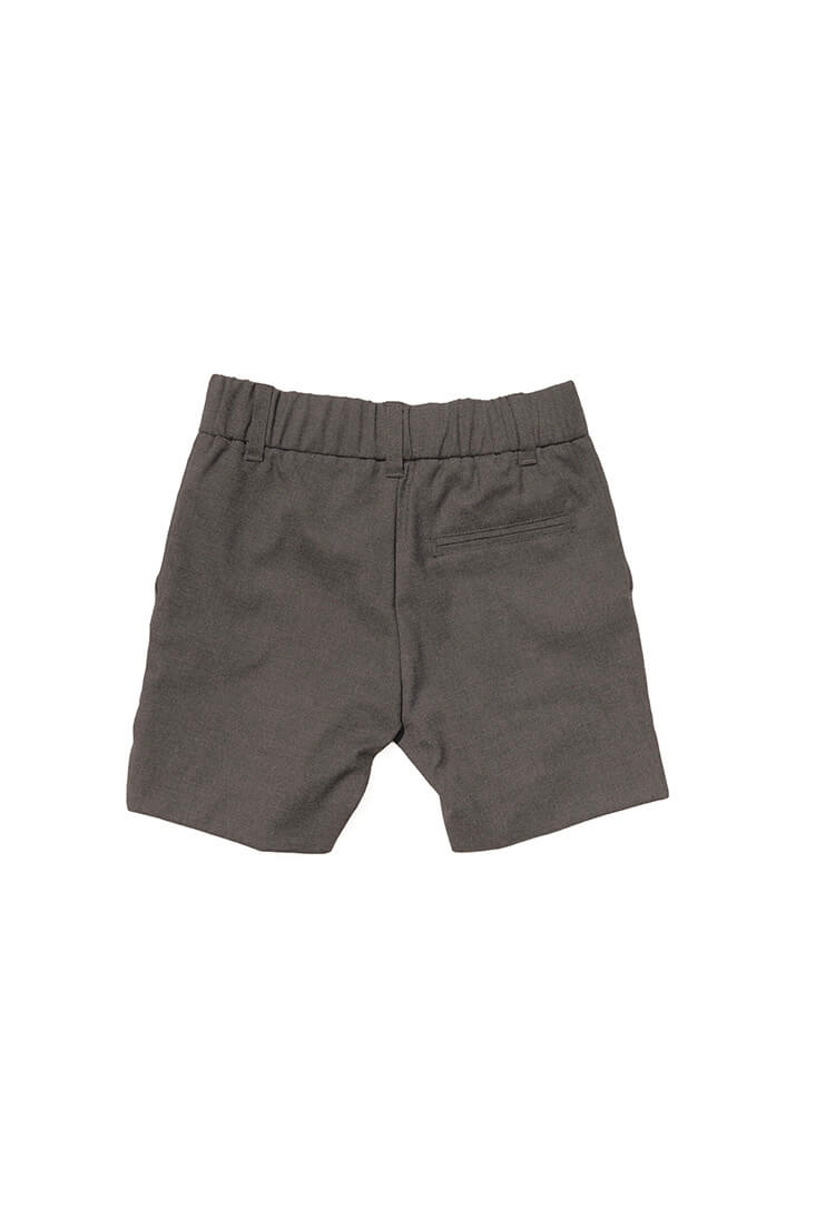 Shorts with bound elastic band